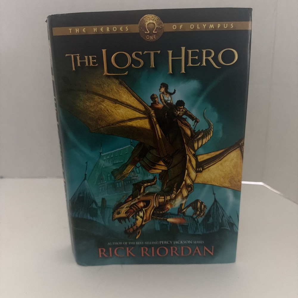 The Lost Hero Rick Riordan Heroes of Olympus Book 1 First Edition Hardcover